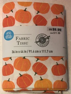 1 Yd Loops & Threads 100% Cotton PUMPKIN Print Fabric New Retail $9.99 - Imagen 1 de 2
