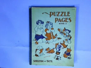 Puzzle pages book one Shelton and Tate 1944 - Picture 1 of 7