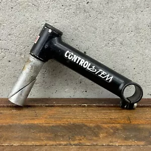 Vintage Control Tech Stem 1 1/8 in Threaded Quill 150 mm Reach USA Black 25.4 mm - Picture 1 of 14