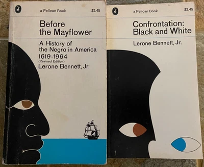 Before the Mayflower; Confrontation: Black & White, L Bennett,1966 Penguin, PB — 第 1/4 张图片