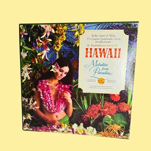 Longines Symphonette Hawaii Melodies From Paradise 5 Record Box Set ALL Booklets - Picture 1 of 4