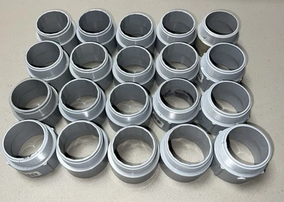 20x 2” PVC Terminal Male Adapters – Electrical Conduit Fittings - Image 1 of 3