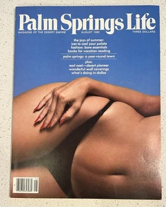 Palm Springs Life Magazine Of The Desert Empire August 1980 Joys Of Summer - Picture 1 of 7