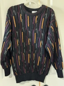 Suéter Vintage Tundra Canadá Multicolor Tonal Estilo Coogi Suéter Para Hombres Talla M - Imagen 1 de 5