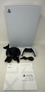 Sony PlayStation 5 Disc Edition PS5 825GB Blanco Consola Sistema de Juegos CFI-1115A - Imagen 1 de 23