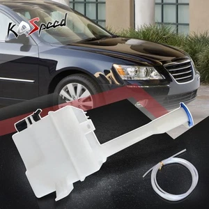 Windshield Washer Reservoir Bottle Tank w/Level Sensor+Pump+Cap for 06-10 Sonata - Picture 1 of 7