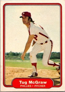 Tug McGraw 1982 Fleer #251 Philadelphia Phillies - Picture 1 of 2