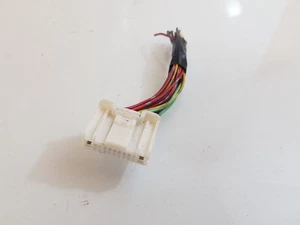 NISSAN QASHQAI J10 MK1 06-13 SAT NAV RADIO STEREO HEAD UNIT REPAIR PLUG WHITE #B - Picture 1 of 4