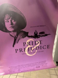 Pride & Prejudice (20th Anniversary) Movie Poster - Picture 1 of 5
