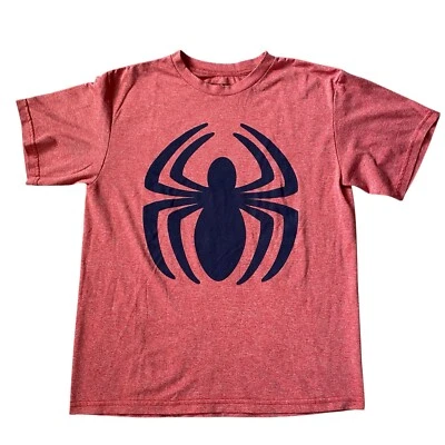 Camiseta elástica gola redonda manga curta coral gráfico aranha Marvel Boys XXL 18 - Imagem 1 de 4