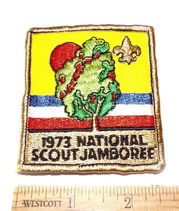 Vintage Boy Scouts of America BSA Patch • 1973 NATIONAL SCOUT JAMBOREE - Bild 1 von 1