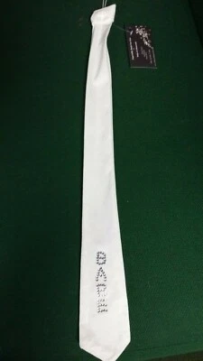 Womens Gangster Boss Pimp Tie Fancy Dress - Image 1 of 2