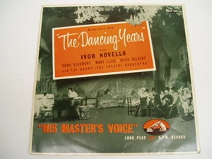 The Dancing Years - 1939 Ivor Novello - UK Cast 10" LP - Picture 1 of 1