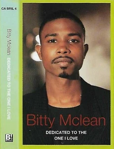 Bitty Mclean Dedicated To The One I Love CASSETTE SINGLE Dub Downtempo Reggae - Picture 1 of 6