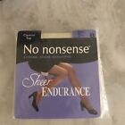 No nonsense Sheer Endurance Pantyhose Control Top SZ: B Precious Ivory - NEW