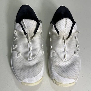 Nike Hyperdunk X Low Men’s Shoes AR0463-100 White Black Size 10 Needs Laces - Picture 1 of 10