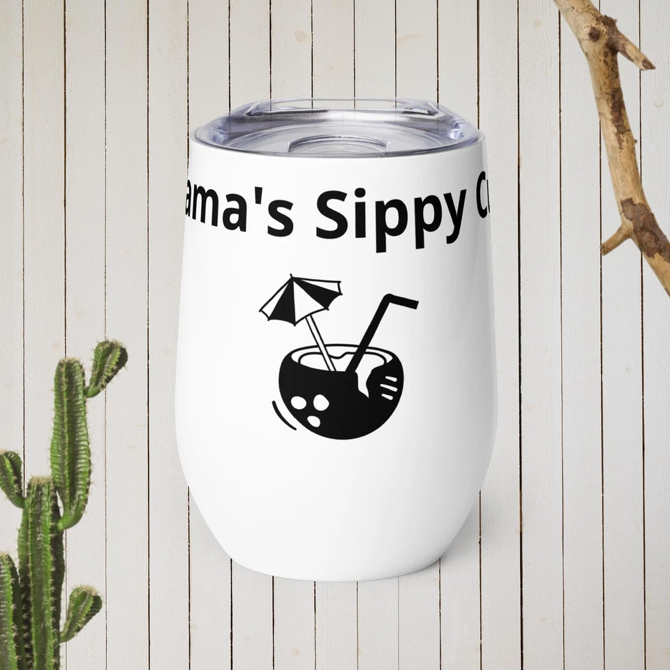 Vaso de vino - Mama's Sippy Cup Foto 1 de 1