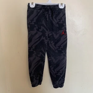 Jordan Little Boy’s 5 - 6 Years Essentials All- Over Printed Fleece Joggers - Picture 1 of 5