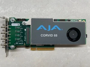 Aja Corvid 88 - CRV88-9-S-R0 - PCIe 2.0 8-Channel I/O - 4K Capable - Short PCIe - Photo 1/1