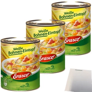 Erasco weiße Bohneneintopf 3er Pack 3x800g usy Block