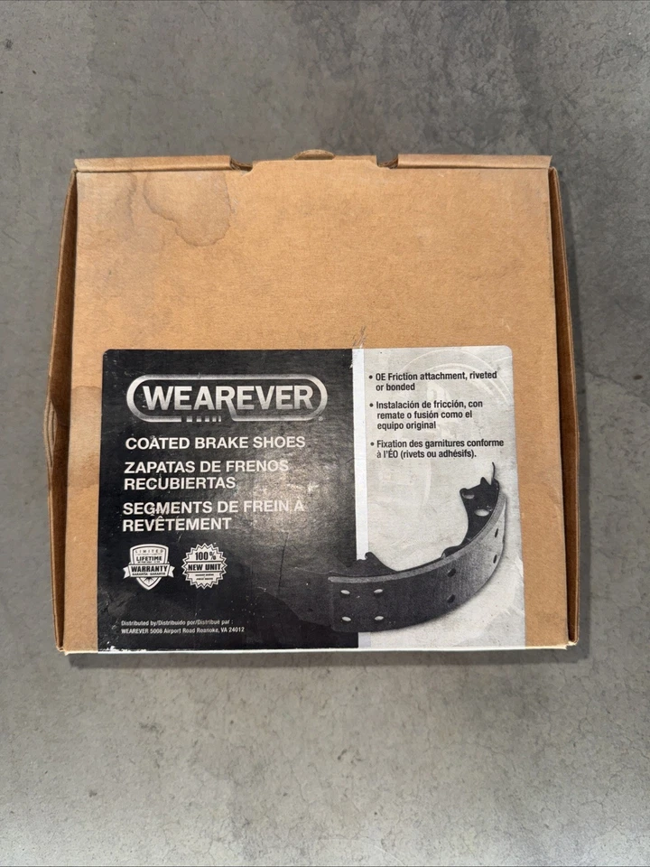 Zapatas de freno traseras Carquest Wearever S747; Ford Focus 2000 - 2011; 04 Intrepid Foto 1 de 3