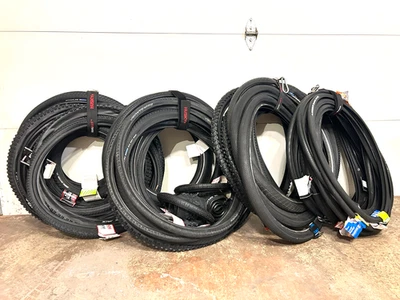 Lote de 59 Novos Pneus de Bicicleta MTB Road Gravel eBike Híbrida BMX Clincher Bike Shop - Imagem 1 de 4