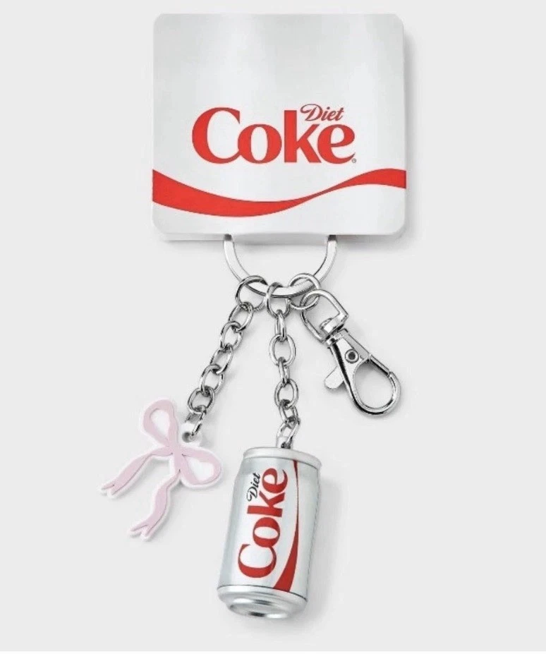 Диетическая кола графический брелок подвеска с розовый бант Target эксклюзивный - Изображение 1 из 1