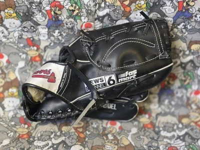 复古 Richmond Brave's Channel 6 Fasmart 百事可乐促销右手棒球手套 — 第 1/4 张图片