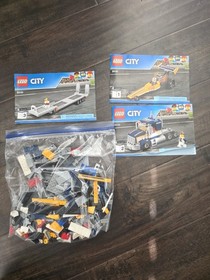 My Lego Town/City 60151 Dragster Transporter, 100% complete