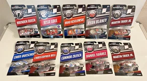 Todos los 10 2025 NASCAR Authenticics 1/64 Wave 1 coches Zilisch Love Queen Truex L Color - Imagen 1 de 12