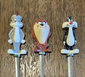 Cucharas de helado vintage Warner Bros Studio Store 1996 Bugs, Taz & Sylvester - Imagen 1 de 13