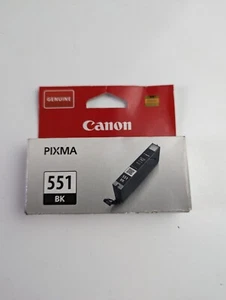 Genuine Canon Pixma 551 Black Made in Japan for Pixma iP7250 iP8750 iX6850 - Imagen 1 de 7
