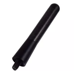 Black Carbon Fiber Stubby Short Antenna 80mm For 97-04 GM Chevy Corvette C5 - Foto 1 di 3