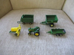 5 ERTL 1/64th Scale John Deere Farm Implements, Tractor - Picture 1 of 22