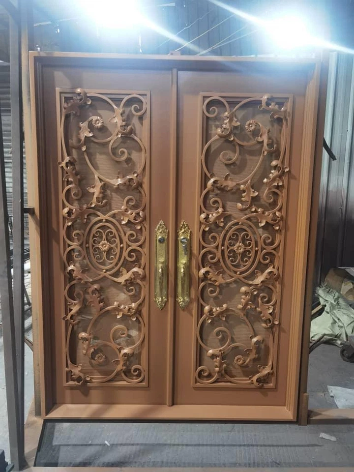 BEAUTIFUL WROUGHT IRON EXTRIOR THERMO BREAK DOOR - JP1 - Image 1 of 1