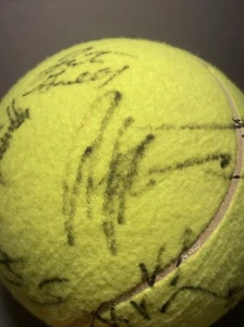 ANDY RODDICK 2003 US OPEN CHAMP AUTOGRAPH SIGNED JUMBO TENNIS BALL - Picture 1 of 18
