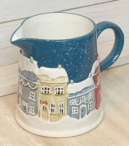 The English Tableware Company Mug Winter Christmas Eve 4.5” Mini Pitcher NEW - Picture 1 of 4