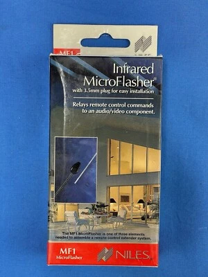 Niles - MicroFlasher Infrarrojo MF1 - Relé de Control Remoto para Audio/Video - NUEVO Foto 1 de 4