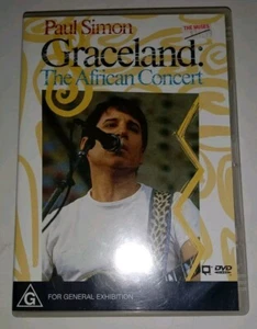 L/N PAUL SIMON GRACELAND THE AFRICAN CONCERT-REGION 2-6-MUSIC DVD 1987 LIKE NEW - Picture 1 of 4