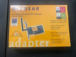 Netgear 54 Mbps 32-bit Wireless PCI WG311 v2 - Picture 1 of 6