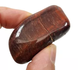 Piedra pulida roja ojo de tigre África 33 gramos - Imagen 1 de 2