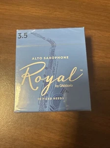 Royal By D’Addario 3.5 Alto Sax Reeds 10-pack - Picture 1 of 2