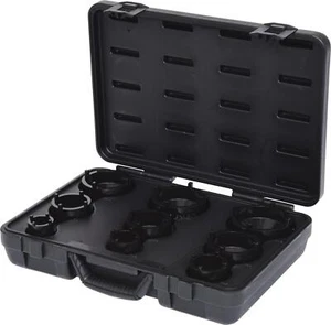 KS TOOLS Nutmuttern-Schlüssel-Satz, Zapfen aussen liegend, 9-tlg - Bild 1 von 6