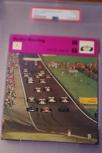 1977-79 Sportscaster 1972 WCH #19-10 AUTO RACING, PSA 5 EX, ONLY TWO GRADED! - Picture 1 of 2