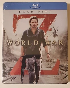 NEW SEALED World War Z - 2013 Blu-ray Steelbook / Metalpak / Ironpack Brad Pitt - Picture 1 of 3