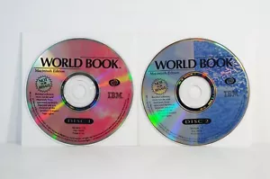 World Book Multimedia Encyclopedia - Mac Edition V1.0 (2 CDs, 1998, World Book) - Picture 1 of 2