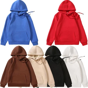 Kids Girls Pullover For Daily Sweatshirts Home Wear Hoodie Spring T-Shirt Boys - Picture 1 of 38
