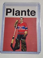 Jacques Plante Artist Signed Hockey Art Card 2/10