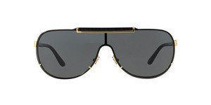 Versace Men's VE2140-100287-40 Gold Aviator Sunglasses VE  2140 1002/87 MEN