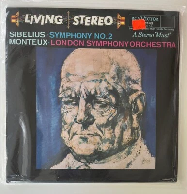 Sibelius Symphony No. 2 Monteux LSC-2342 Classic Records 180g Sealed New - Image 1 of 2